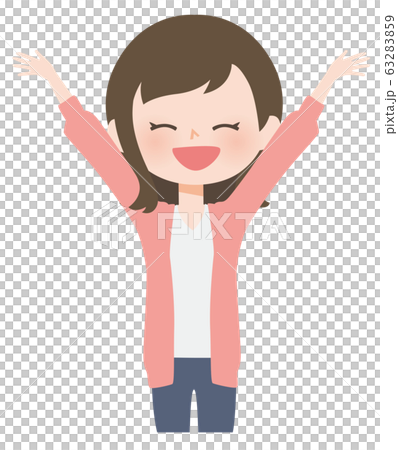 Female poses casual 63283859