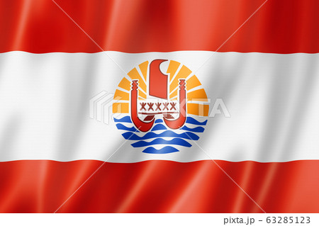 French Polynesia flag, Overseas Territories of 63285123