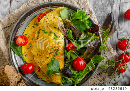 Egg omelette homemade Egg omelette homemade 63286610