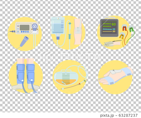 医療器具イラストセット 医療器具イラストセット 63287237