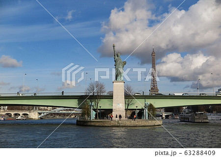 パリの自由の女神像(La Statue de la Liberte) 63288409