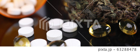 Bunch of tablets for health 63288478