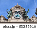 Clock With Bronze Sculptures Of Angels In Monaco 63289910