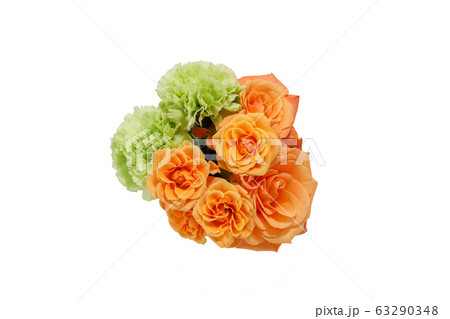 薔薇とカーネーションの花束 薔薇とカーネーションの花束 63290348