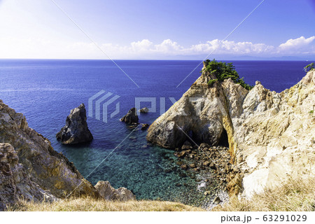 【静岡県西伊豆】黄金崎の馬ロック(愛称) 【静岡県西伊豆】黄金崎の馬ロック(愛称) 63291029