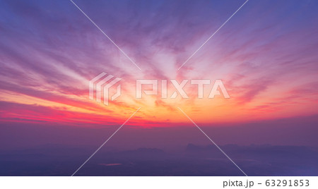 Twilight sky and cloud with sun light nature 63291853