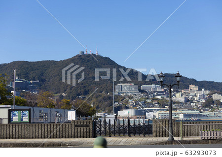 大浦海岸と稲佐山 63293073