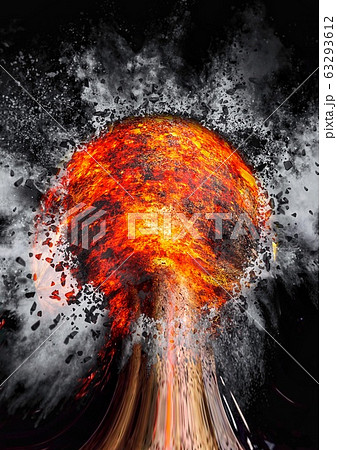 爆発 63293612