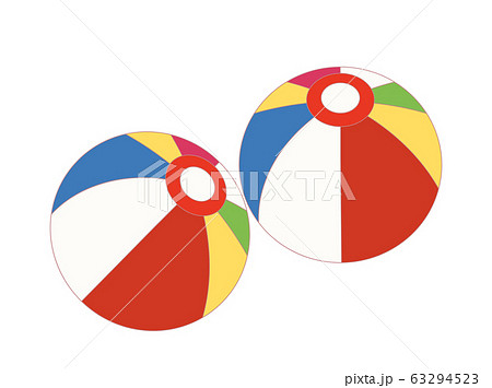 風船8 紙風船のイラスト素材