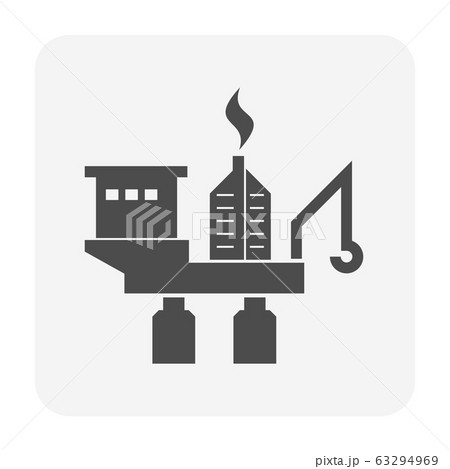 oil rig icon oil rig icon 63294969
