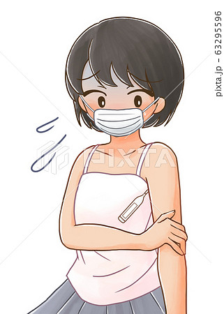 体温測定をする人のイラスト6 63295596