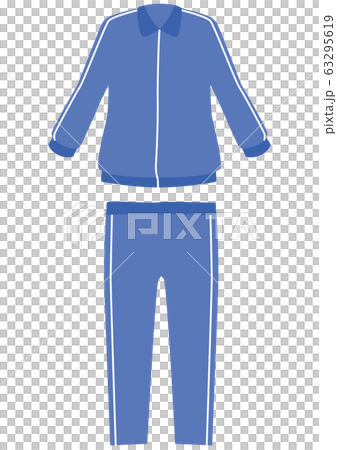 ジャージ上下のイラスト素材