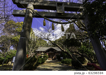 牛窓　牛窓天神社　鳥居　岡山県瀬戸内市 63296594