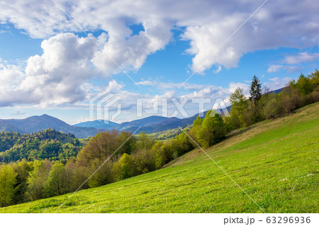 stunning rural landscape in mountains 63296936