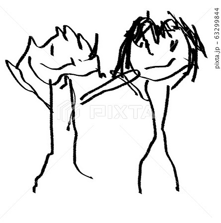 子どものお絵描き 63299844