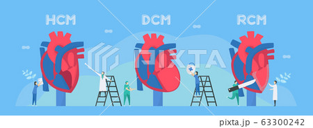 Cardiology vector illustration. 63300242