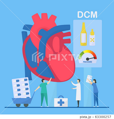 Cardiology vector illustration. 63300257