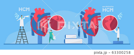 Cardiology vector illustration. 63300258