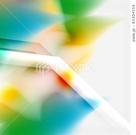 Liquid fluid color splashes abstract background, bright colorful shapes. Techno futuristic vector abstract background For Wallpaper, Banner, Background, Card, Book Illustration, landing page 63304554