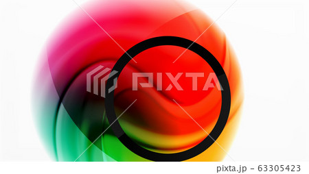 Abstract background, fluid mixing gradient liquid style colors composition. Vector Illustration For Wallpaper, Banner, Background, Card, Book Illustration, landing page 63305423