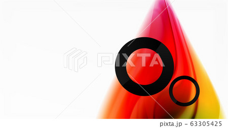 Abstract background, fluid mixing gradient liquid style colors composition. Vector Illustration For Wallpaper, Banner, Background, Card, Book Illustration, landing page 63305425