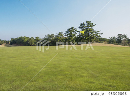 ゴルフコース　ゴルフ場　グリーン  ゴルフイメージ　 63306068