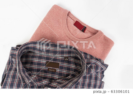 A sweater and a shirt A sweater and a shirt 63306101