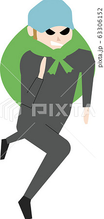 泥棒　撤退する 63306152