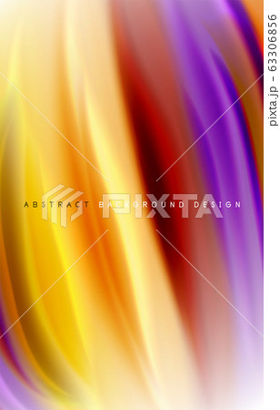 Abstract background - fluid color gradient waves, with dynamic motion line effect. Vector Illustration For Wallpaper, Banner, Background, Card, Book Illustration, landing page 63306856
