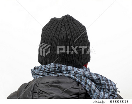 A middle-aged man with jacket and cap A middle-aged man with jacket and cap 63308313