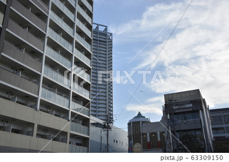 【大阪府】泉大津市街地の住宅街 【大阪府】泉大津市街地の住宅街 63309150