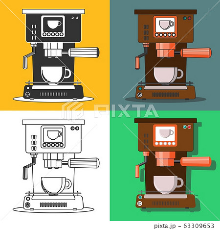 prepare coffee machine for make coffee by barista prepare coffee machine for make coffee by barista 63309653