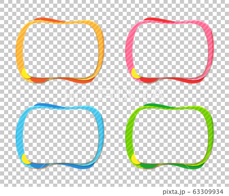 圓形條紋擦拭架，四色組，橙色，粉紅色，淺藍色，黃綠色 63309934