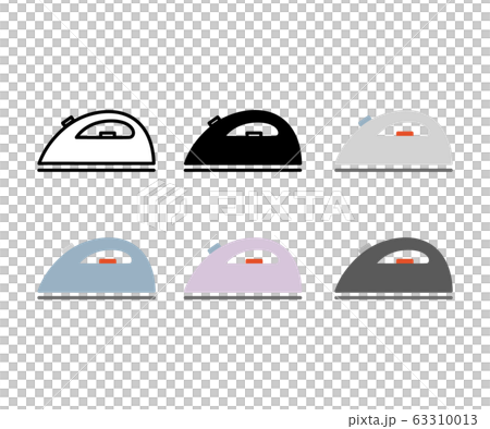 Iron icon / Simple / Cute / Vector / Illustration 63310013