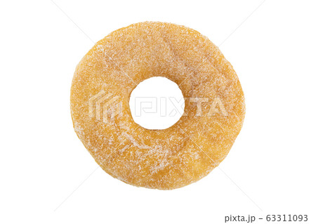 sugar donut isolated on white background sugar donut isolated on white background 63311093