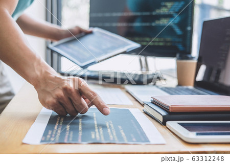 Young Professional programmer working at Young Professional programmer working at 63312248