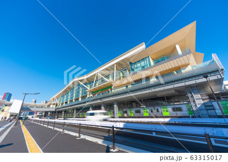 日本の東京都市景観 14日に開業したJR山手線の新駅「高輪ゲートウェイ駅」などを望む=3月15日 日本の東京都市景観 14日に開業したJR山手線の新駅「高輪ゲートウェイ駅」などを望む=3月15日 63315017