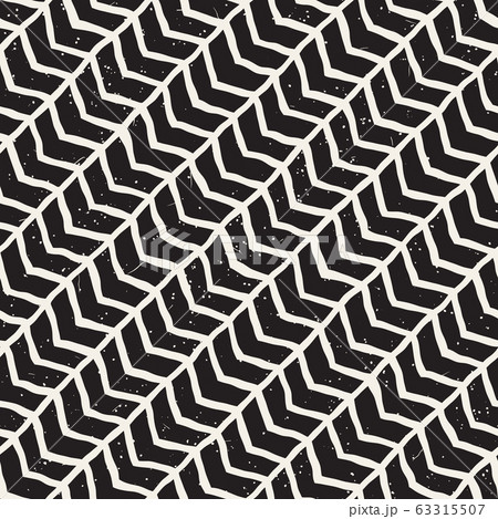 Vector seamless geometric pattern. Hand drawn abstract background. Doodle lines texture. 63315507