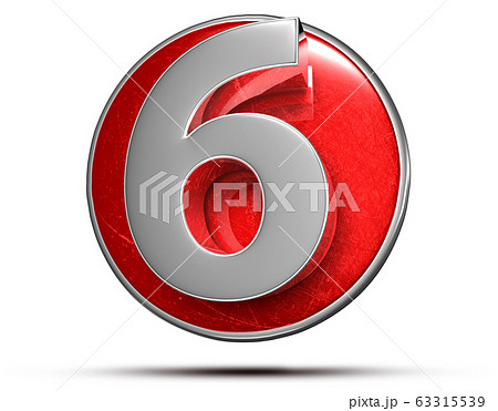 Numbers 6 3d. Numbers 6 3d. 63315539