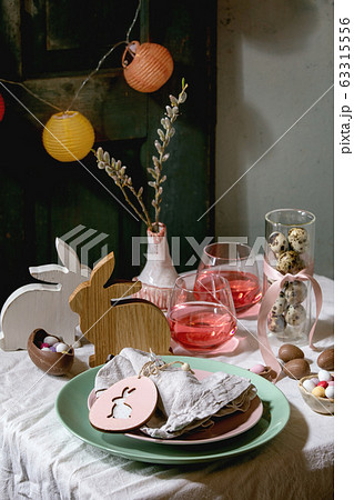 Easter table setting 63315556