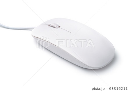 White computer mouse 63316211