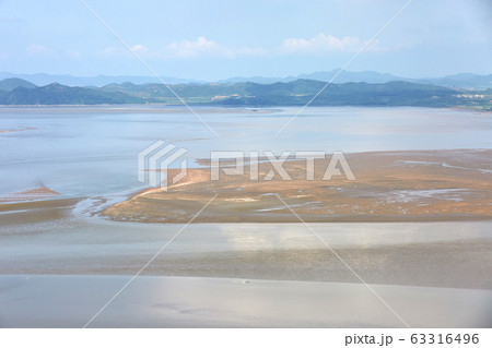 北朝鮮 海 干潟 63316496