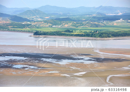北朝鮮 海 干潟 63316498