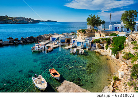 Mandrakia village in Milos island, Greece 63318072