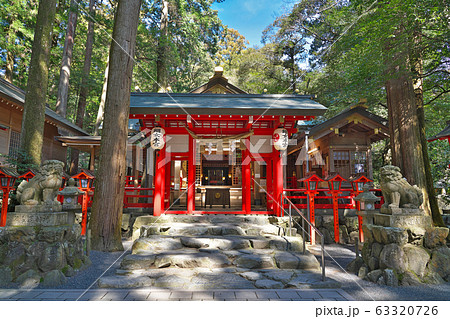 椿大神社 椿岸神社 三重県鈴鹿市山本町の写真素材