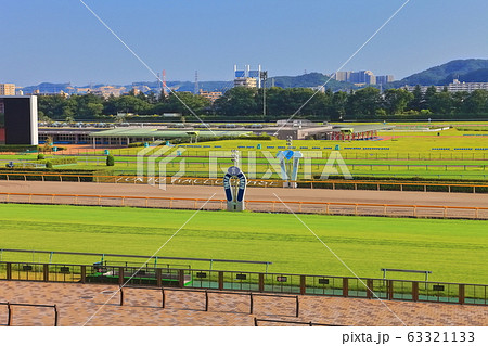 東京競馬場のゴール付近 東京競馬場のゴール付近 63321133