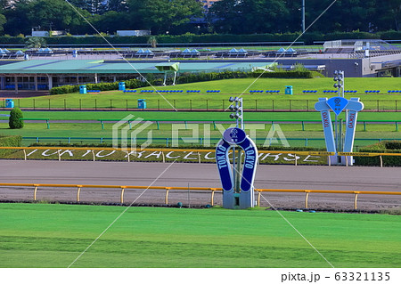 東京競馬場のゴール付近 東京競馬場のゴール付近 63321135
