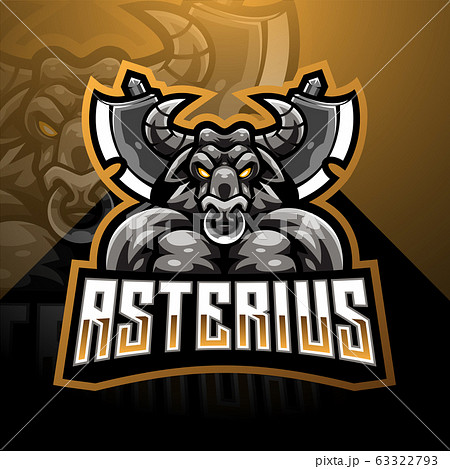 Asterius esport mascot logo design Asterius esport mascot logo design 63322793