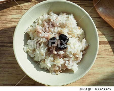 豆 雑穀飯 ご飯 63323325