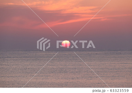 日本海の夕景 日本海の夕景 63323559